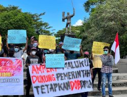 Demo AMPERI Maluku, Papua Butuh DOB Bukan Merdeka