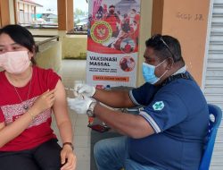 BINDA Maluku Vaksinasi Pedagang Pasar Jargaria Dobo