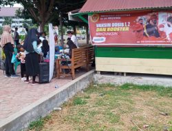 BINDA Maluku Gelar Vaksinasi di Taman Kota Saumlaki