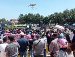 DPD RI Disambut Demo Warga Lermatang di Tanimbar