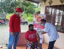 BINDA Maluku Gelar Vaksinasi Door to Door di Desa Hatusua