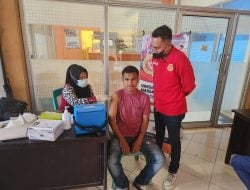 Kejar Target Vaksin Booster, BINDA Maluku Kembali Gelar Vaksinasi Massal di Buru