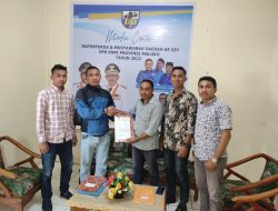 Maju Ketua KNPI Maluku, Ilham Sipahutar Resmi Ambil Formulir Pendaftaran