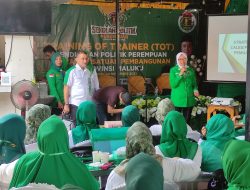Buka TOT Sekolah Politik Perempuan PPP Maluku, Waketum DPP Ermalena Yakin Menang Pemilu 2024