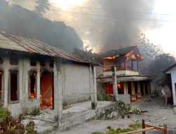 Bentrok Warga di Malra, Rumah dan Sekolah Dibakar