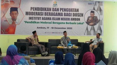 IAIN Ambon Gelar Pendidikan Dan Penguatan Moderasi Beragama Bagi Dosen ...