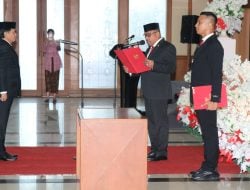 Lantik Sadali Jadi Sekda, Ini Tiga Pesan Gubernur Maluku