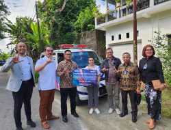 Yayasan Goti Membangun Maluku Dapat Bantuan Ambulance