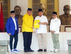 Golkar, PAN dan PKB Deklarasikan Prabowo Capres 2024
