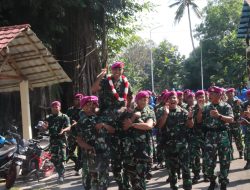 Mayor Marinir Tamy Hehanussa Resmi Pimpin Yonmarhanlan IX Ambon