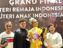 Thania Lailossa Sabet Runner Up Putri Remaja Indonesia