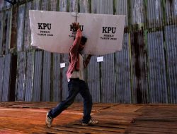 Logistik Pemilu Tambahan Tiga Kabupaten Didistribusikan