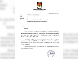 Cek Fakta; KPU Bandung Batalkan Hasil Rekapitulasi