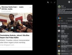 Cek Fakta; Jokowi Jual Separuh Pulau di Kaltim