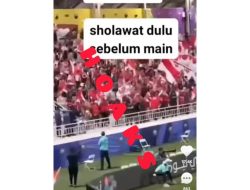 Cek Fakta; Takbir Menggema Saat Pertandingan Indonesia Vs Korsel