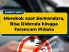BPTD Maluku Kampanye Larangan Merokok Saat Berkendara