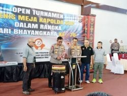 Gelar Open Turnamen Tenis Meja Kapolda Cup