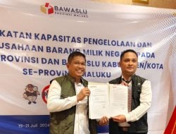 Bawaslu Maluku Gelar Peningkatan Kapasitas Pengelolaan dan Penatausahaan Barang Milik Negara.