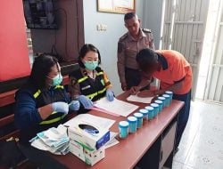 Lapas Ambon Rutin Lakukan Tes Urine