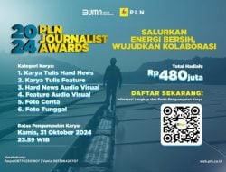 Kirimkan Karya Jurnalistik Terbaikmu di PLN Journalist Award