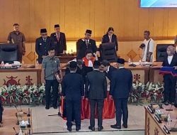 Tiga Pimpinan DPRD Kota Ambon Resmi Dilantik