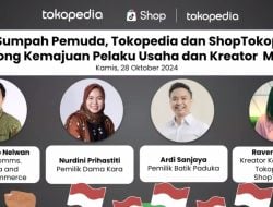 Semangat Sumpah Pemuda 2024: Tokopedia dan ShopTokopedia Dukung Kreator dan UMKM Muda untuk Majukan Brand Lokal