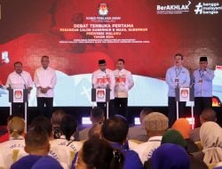 Debat Pertama, Bawaslu Apresiasi Paslon Gubernur Saling Hormati