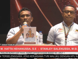 Pasangan Hatta-Stanley Tampil Apik pada Debat Kedua Calkada SBB