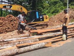 BPJN Maluku Turun Tangan Perbaiki Jalan Longsor Wakal-Taeno, Kini Bisa Dilalui