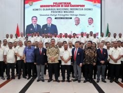 Marciano: KONI Maluku Harus Lahirkan Atlet Kelas Dunia