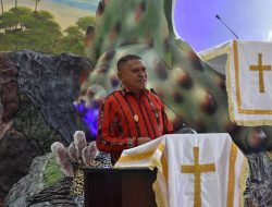 Resmikan Gereja Regoha, Wakil Bupati MBD Ajak Perkuat Sinergitas