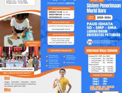 📢 PENGUMUMAN SISTEM PENERIMAAN MURID BARU (SPMB) SEKOLAH LABORATORIUM UNIVERSITAS PATTIMURA TAHUN AJARAN 2025/2026