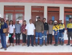Perusahan Tambang BKP-BTR Menyerahkan Gedung TK Desa Uhak Yang Sudah Selesai Diperbaiki