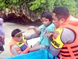 Diamuk Ombak, Disambut Pulau Sunyi: Kisah Sekeluarga Diselamatkan