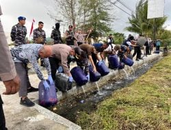 Polres Aru Musnahkan 2,3 Ton Sopi