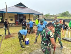 Lanud Pattimura Renovasi Gereja Bethesda di Negeri Nusaniwe