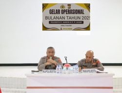 Polresta Ambon Bakal Gelar Operasi Patuh.